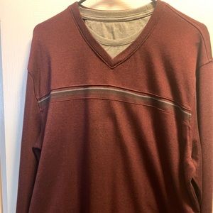New Men’s Van Heusen 2 in 1 Sweater/Shirt